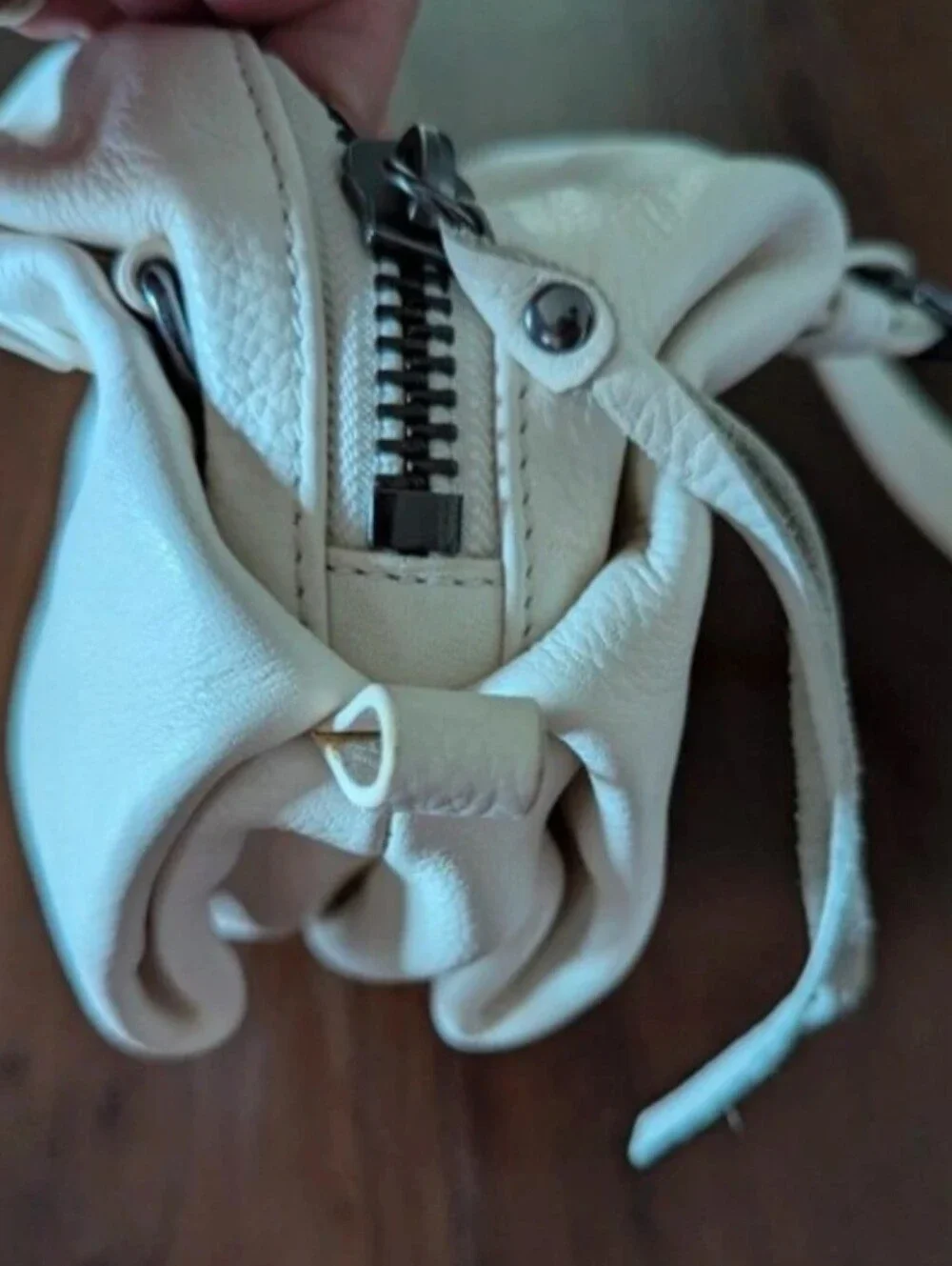 Kooba white leather